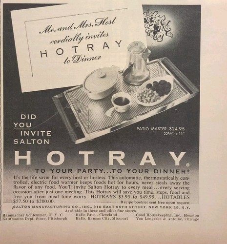 Hotray automatic thermostat - automatic,