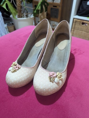 Ruby shoo pale pink polka - pink,