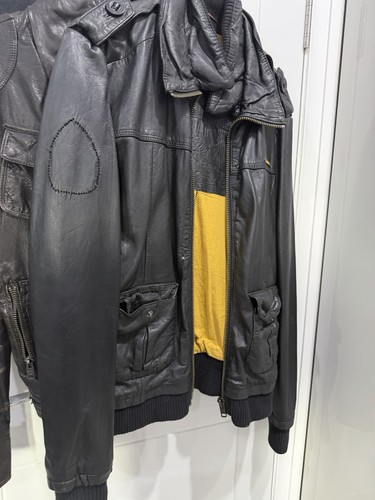Superdry men leather jacket - superdry,