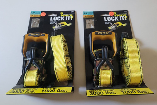 Viper key lockable 8ft - lockable, strap