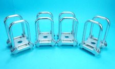 Axle U Bolts x 8 & Clamp Base x 4 for Twin Leaf Spring for Ifor Williams Trailer