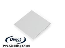 Internal PVC White Rock Wall Cladding - 8ft x 4ft x 1.5mm/2mm/2.5mm/3mm