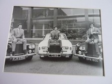 A4 White mount stars cars retro ready Frame ROLLS ROYCE TOM JONES GORDON MILLS