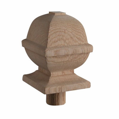 Stair newel post cap - stair,