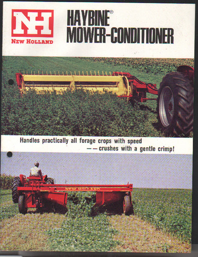 1967 new holland haybine - new, "haybine"