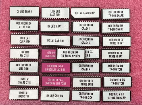 Assorted eprom drums for the - eprom,