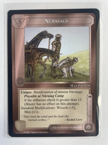 Nurniags middle earth - nurniags, (hero)