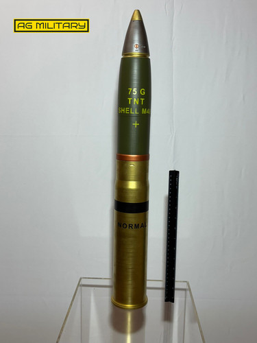 Sherman tank m48 75mm 3d - 75mm, h.e
