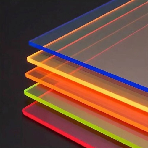 Acrylic plexiglass fluorescent - plexiglass,