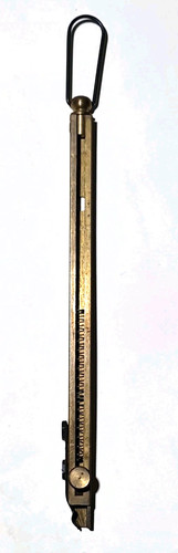 Vintage brass muzzle loader - brass,