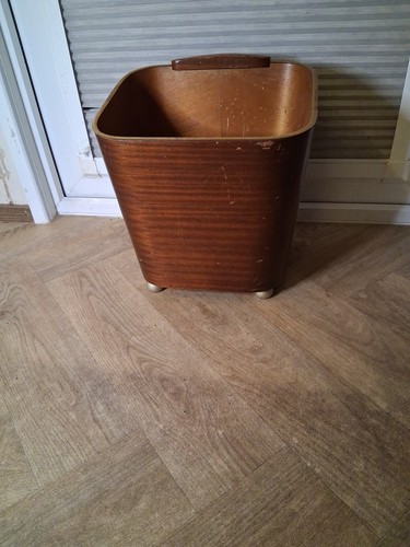 Vintage amorco wooden waste - vintage,