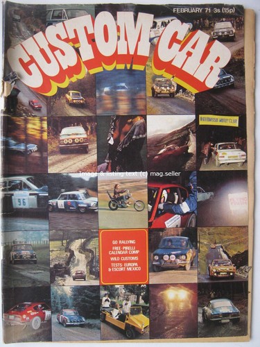 Custom car february 1971 lotus - february,