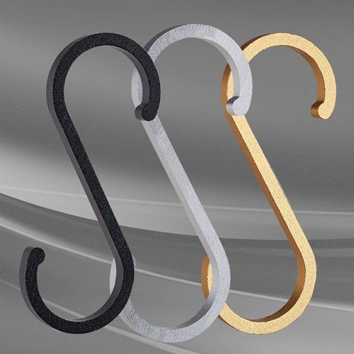 5pcs stainless steel hooks - s,