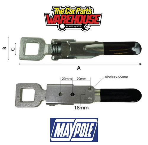 Maypole over centre latch - centre,