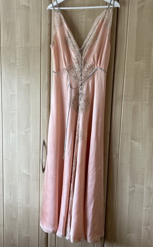 Stunning vintage silk and - vintage, lace
