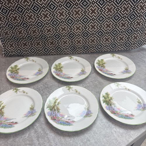 Set aynsley bluebell - of, 6