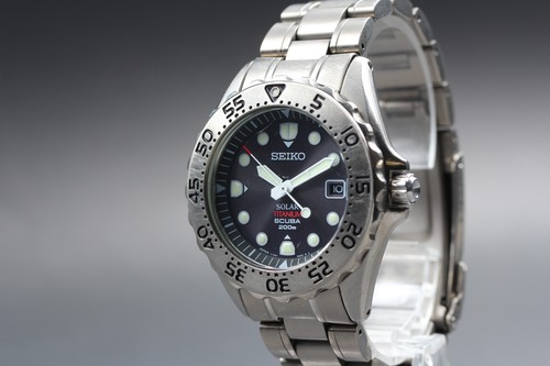 Seiko solar titanium scuba - solar,