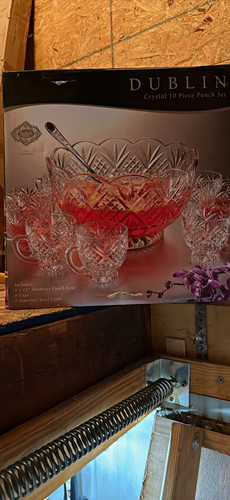 Godinger dublin crystal 10pc - dublin,