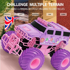Pink RC Off-Road Climbing Car