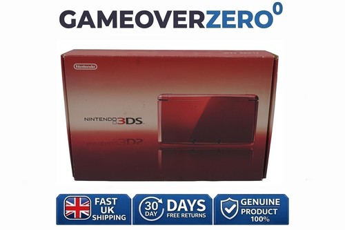 Nintendo 3ds console red - 3ds,