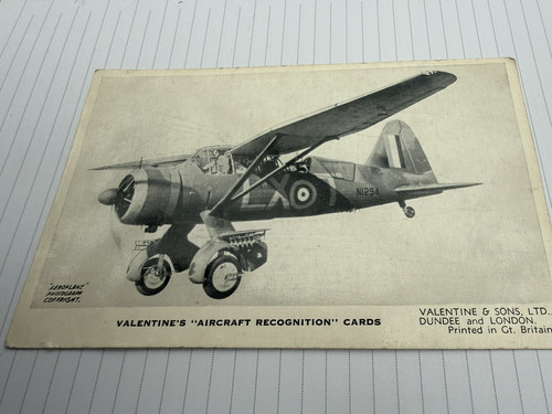 Valentines aircraft - valentines,