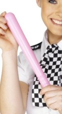 Police truncheon pink - police,