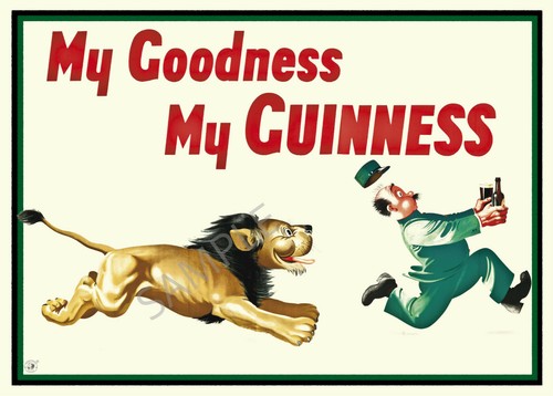 Vintage poster guinness - vintage,
