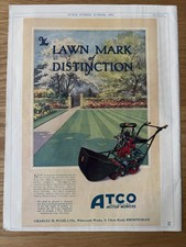 1930’s  ATCO LAWN MOWER
