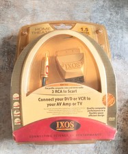 IXOS XHT311 Home Theatre 1.5 meter 3 RCA  to Scart Cable (RED WHITE YELLOW)