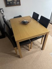Argos Wooden Table And Four