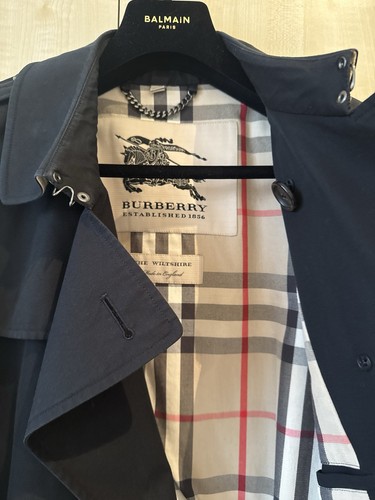 Burberry mac trench coat - burberry,