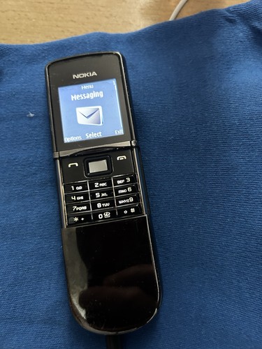 Nockia black titanium mobile - black,