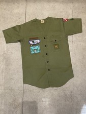 Boy Scouts of America BSA Official Shirt Youth Size With Vintage 1970s PATCHES