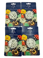 4 Packs of Edible Eye Decoration 25g House of Cake Delicious Spooky Eyes