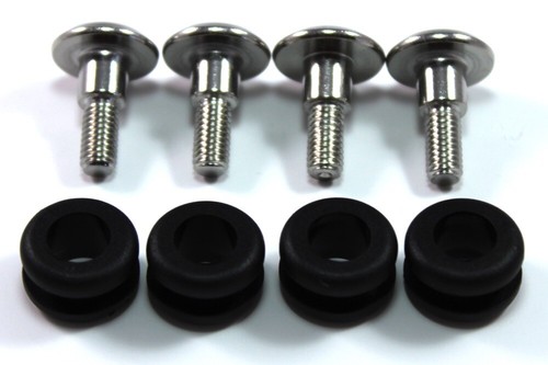 Rubber fairing grommet - 4x,