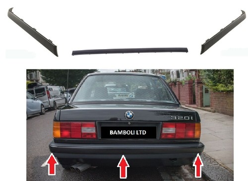 Rear bumper trim - bumper, set