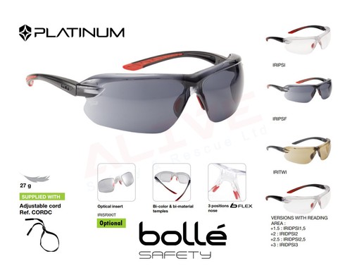 Bolle iri safety glasses - iri-s,