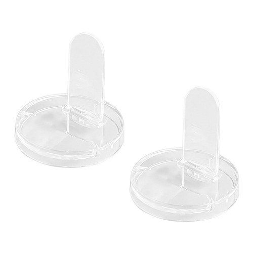 Clear doll stand support - 2x,