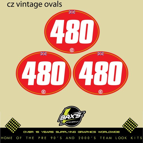 Vintage custom ovals - cz,