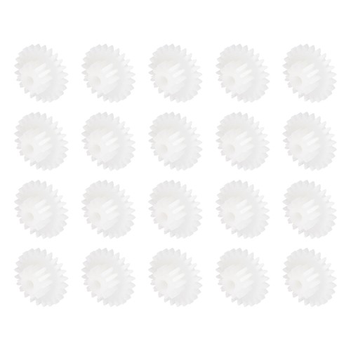 20pcs plastic gears teeth - 24,