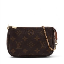 Louis Vuitton Monogram mini pochette accessoire M58009 Brown