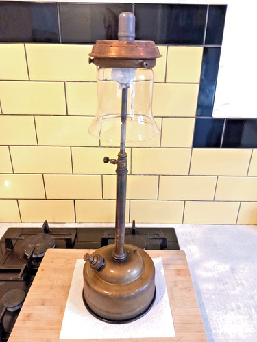 Working vintage tilley lamp - vintage,