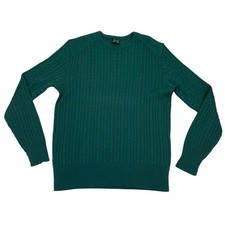 Vintage Wool Aran Sweater Crew