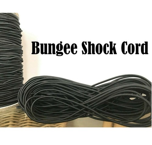Black elastic bungee - elastic, rope