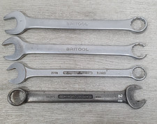 4x Set Of Britool RJM RJ Combination Spanners Metric Mixed Bundle -B7