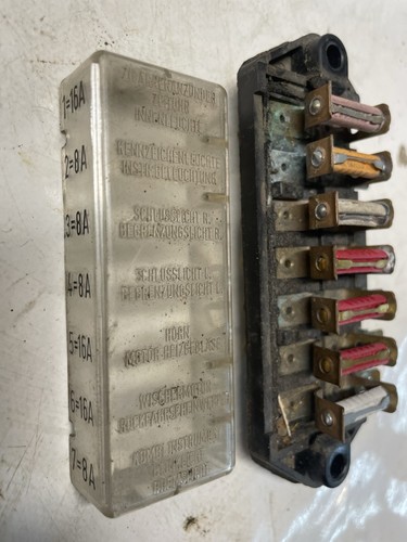 Ford granada mk1 - granada, fuse