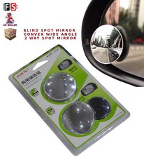 UNIVERSAL BLIND SPORT MIRROR CONVEX WIDE VIEW ANGLE 2 WAY SPOT MIRROR-VXH2