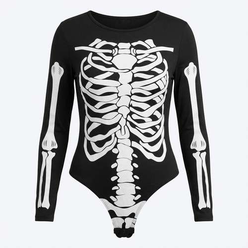 Womens skeleton hands bodycon - womens,