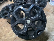 20" BMW X5 E70 214 STYLE ALLOY WHEELS GLOSS BLACK E71 X6 Y SPOKE 6772249 6782916