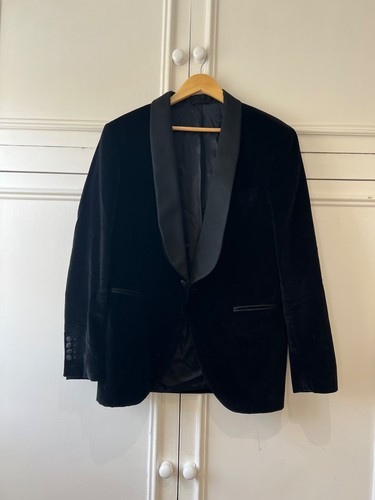 Hackett black velvet - (44r),